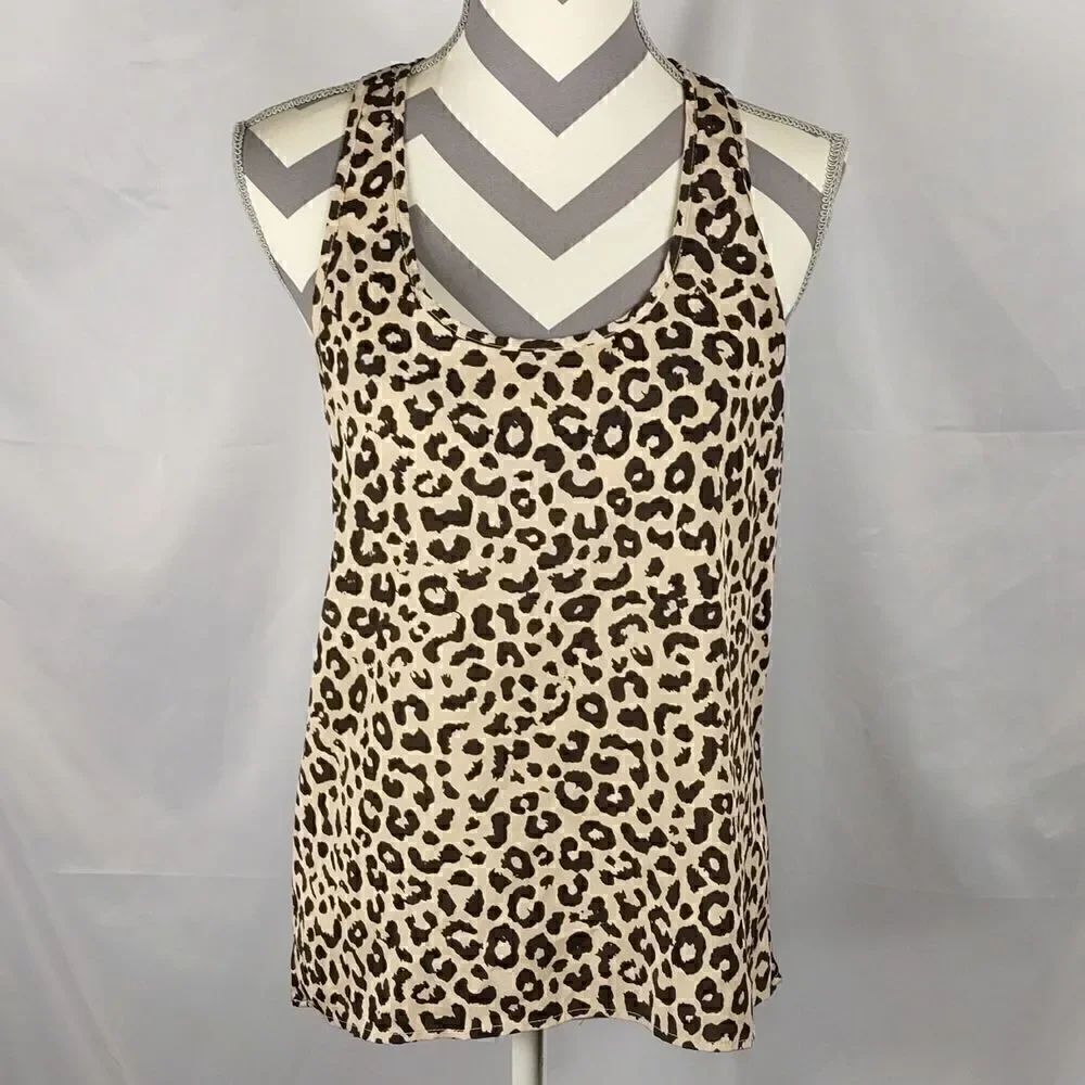 Ambiance Apparel Leopard Print Tank Top